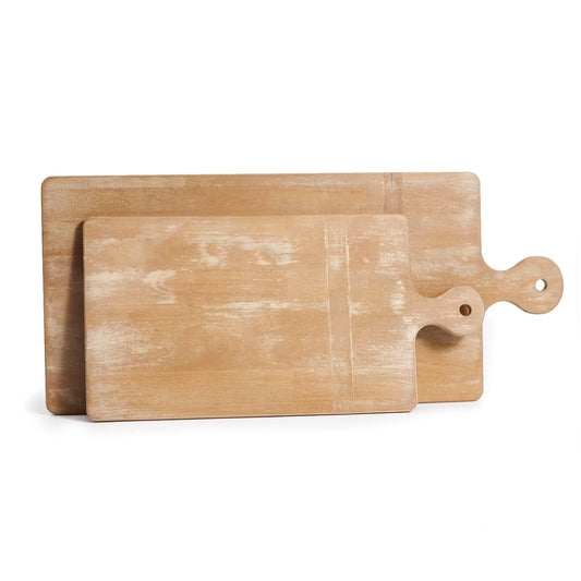 ANTIQUE LONG CUTTING BOARDS, SET OF 2