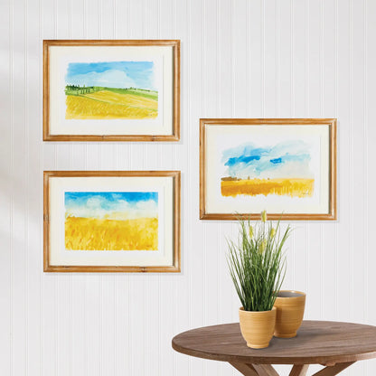 EUROPEAN LANDSCAPE PRINTS, SET OF 3 - view 4
