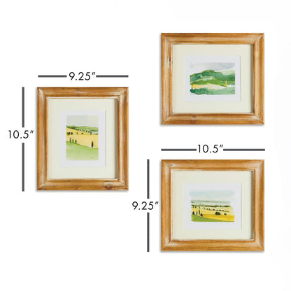 ITALIAN LANDSCAPE PRINTS, SET OF 3 - view 2