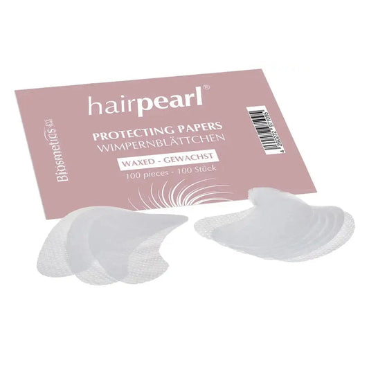 Hairpearl Waxed Eye Protecting Papers - 100 Count
