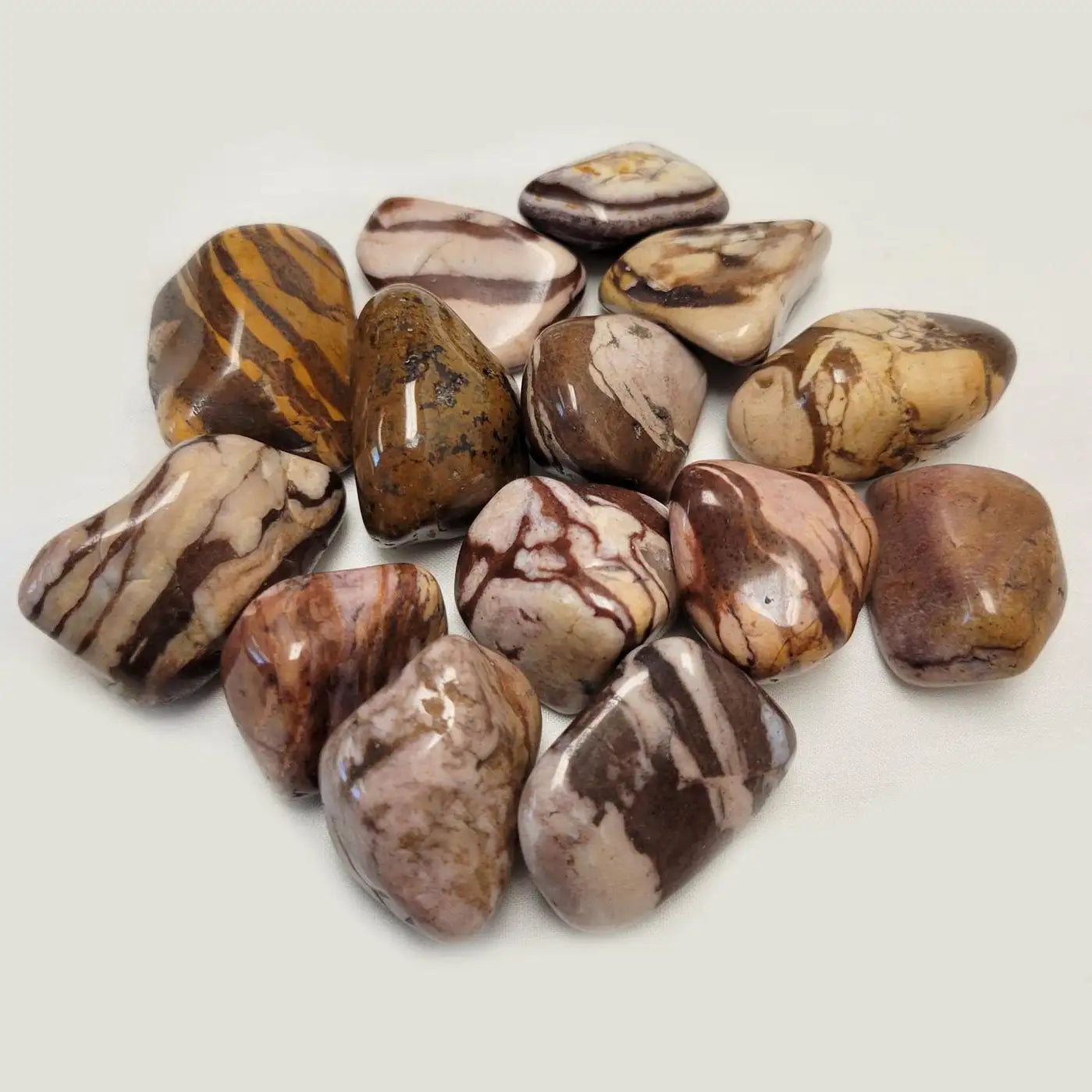 Zebra Jasper Tumbled Stone