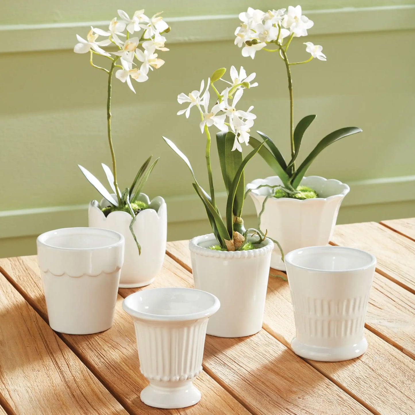 MIRABELLE MINI CACHEPOTS, SET OF 6 - view 3