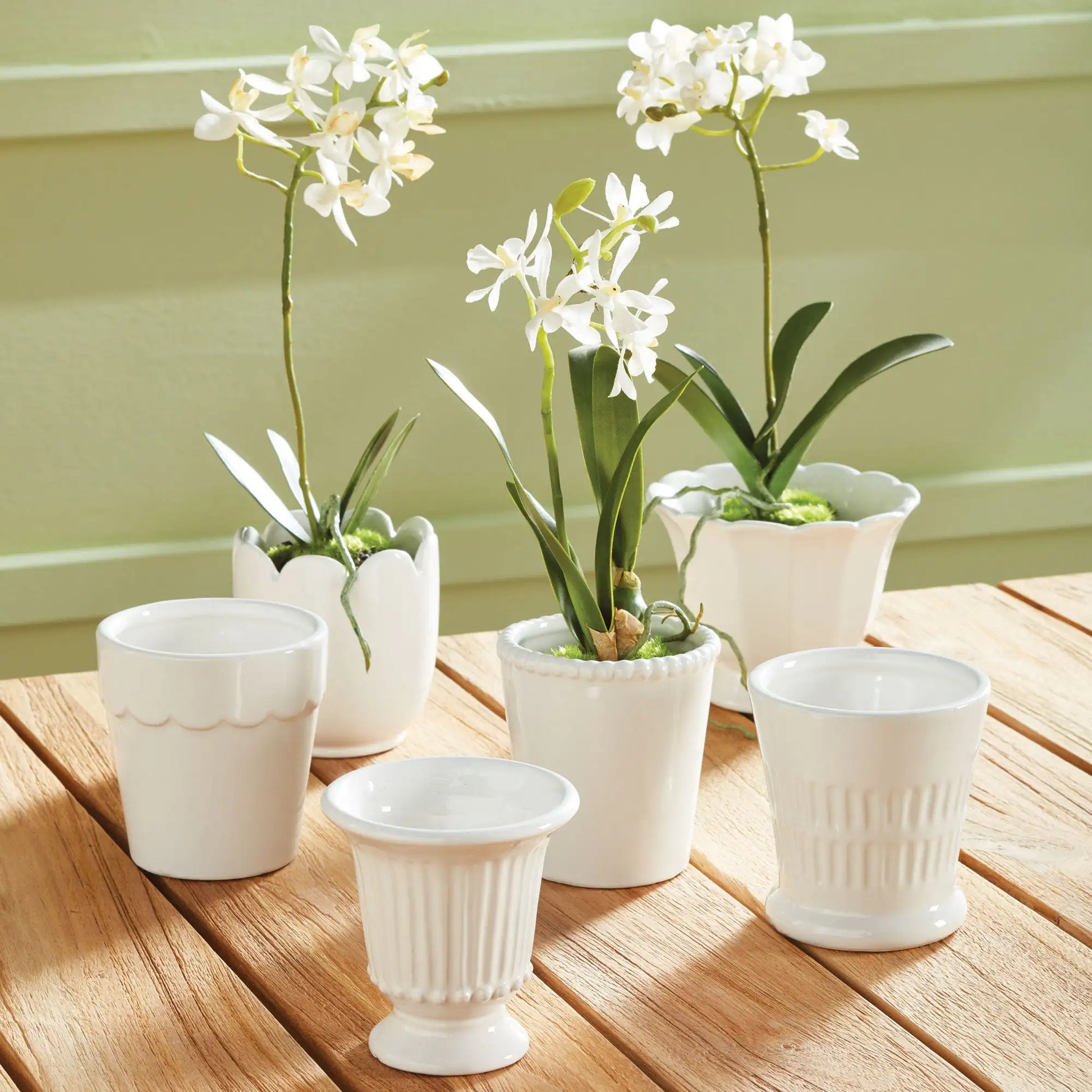 MIRABELLE MINI CACHEPOTS, SET OF 6 - view 3
