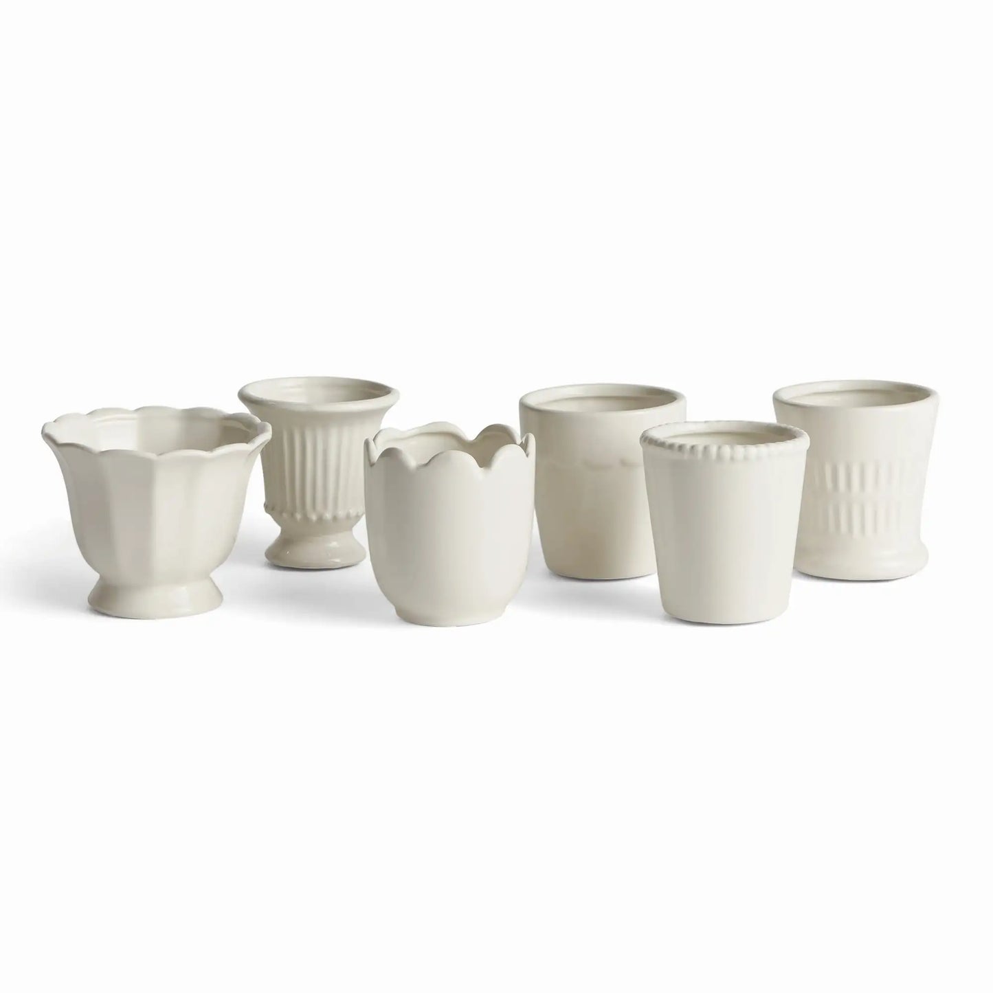 MIRABELLE MINI CACHEPOTS, SET OF 6