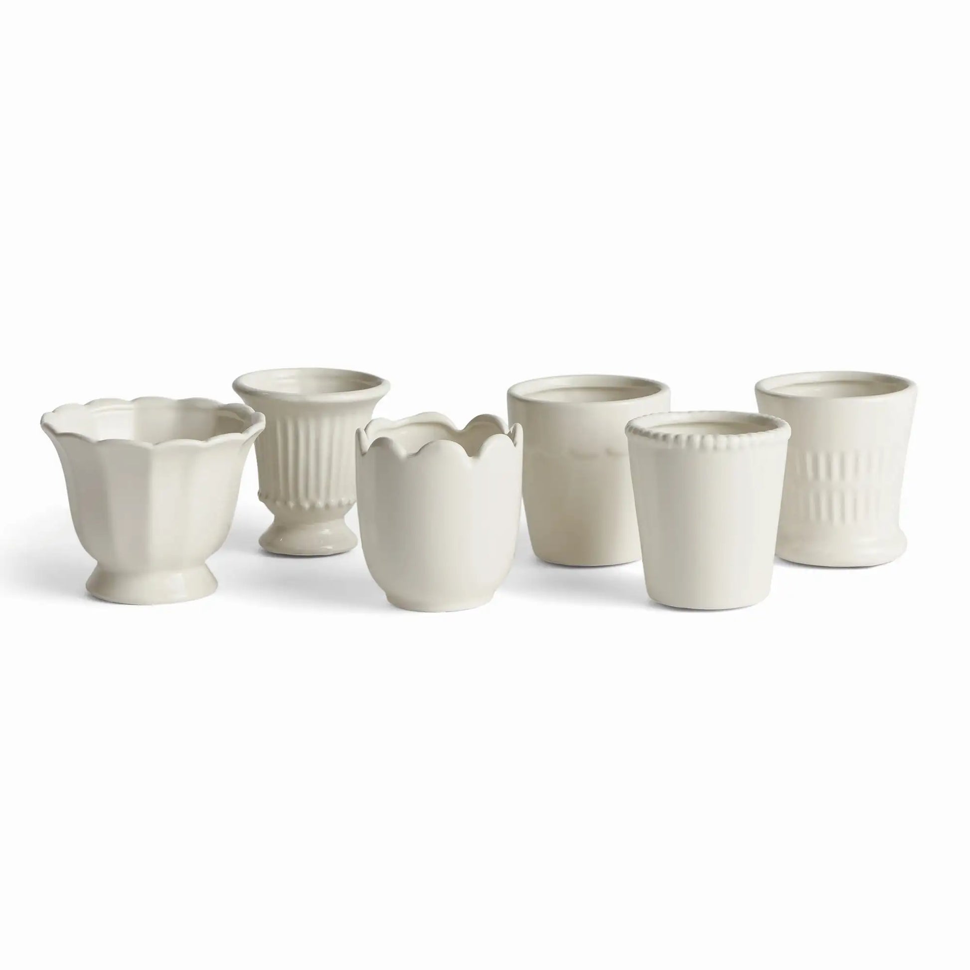 MIRABELLE MINI CACHEPOTS, SET OF 6