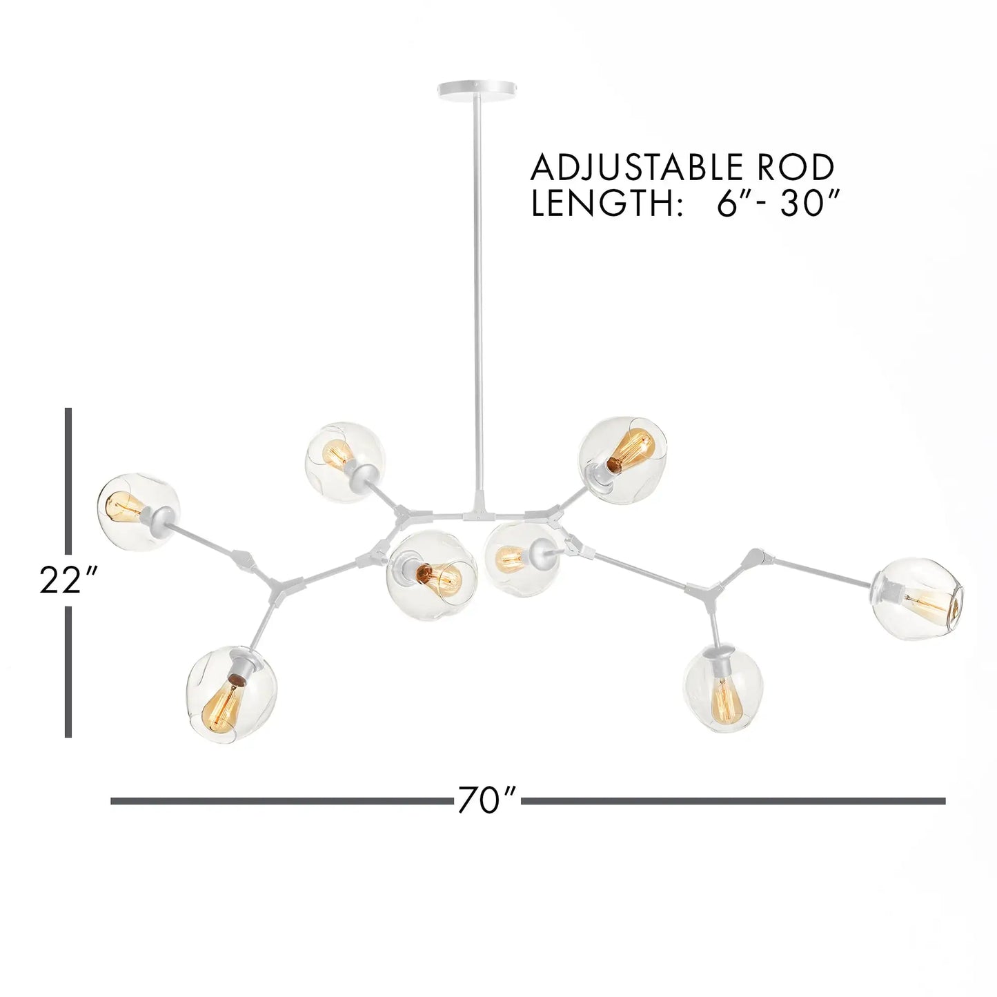 DANIELLA GLOBE CHANDELIER - view 2