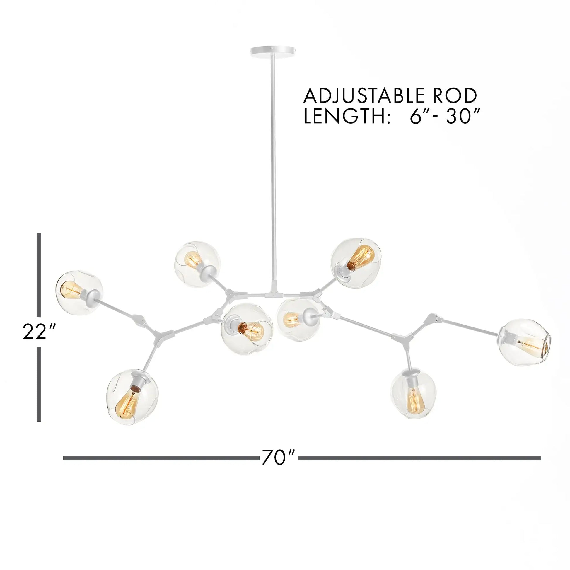 DANIELLA GLOBE CHANDELIER - view 2