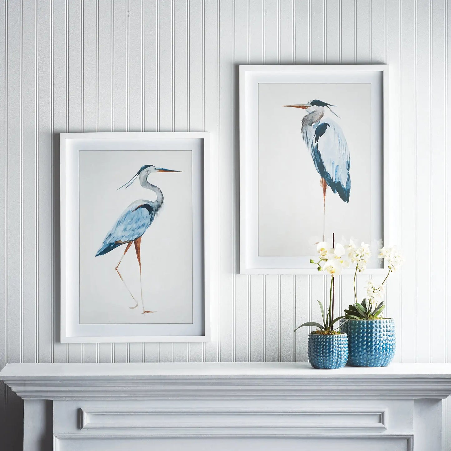 BLUE HERON PRINTS, SET OF 2 - view 3