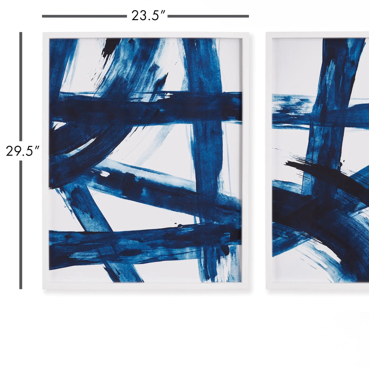 INDIGO ABSTRACTS, SET OF 2 - view 2