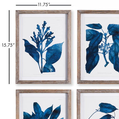 INDIGO BOTANICALS, SET OF 4 - view 2