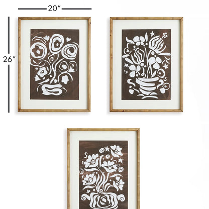 DARE TO DANCE PRINTS, SET OF 3 - view 2