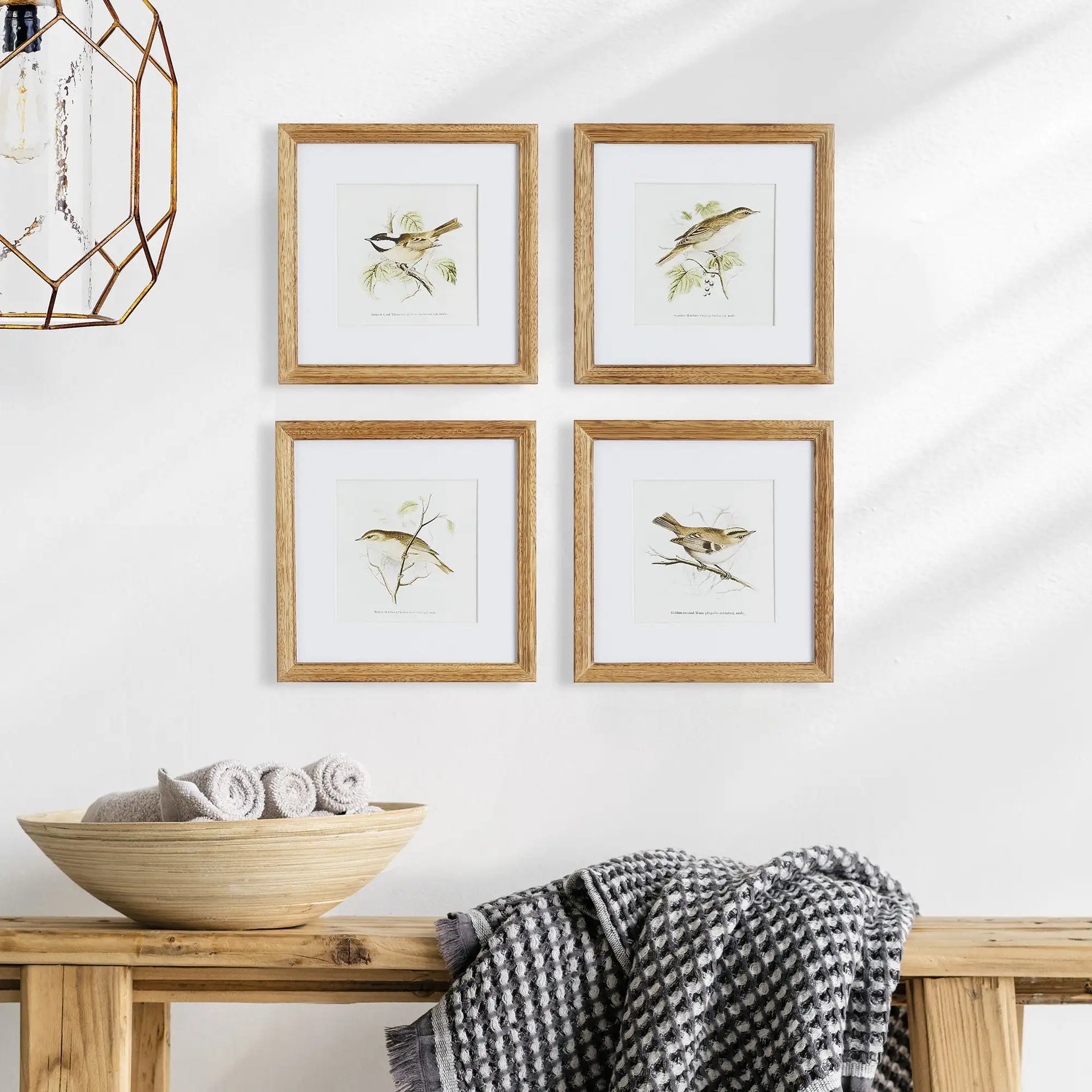 PERCHING BIRD STUDY PETITE, SET OF 4 - view 2