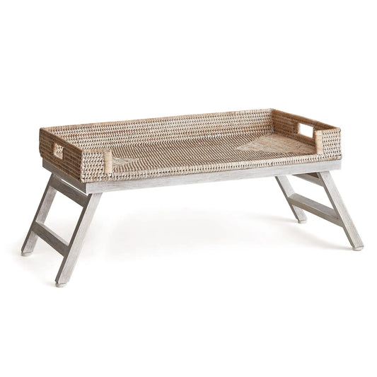 BURMA RATTAN LAP TRAY TABLE