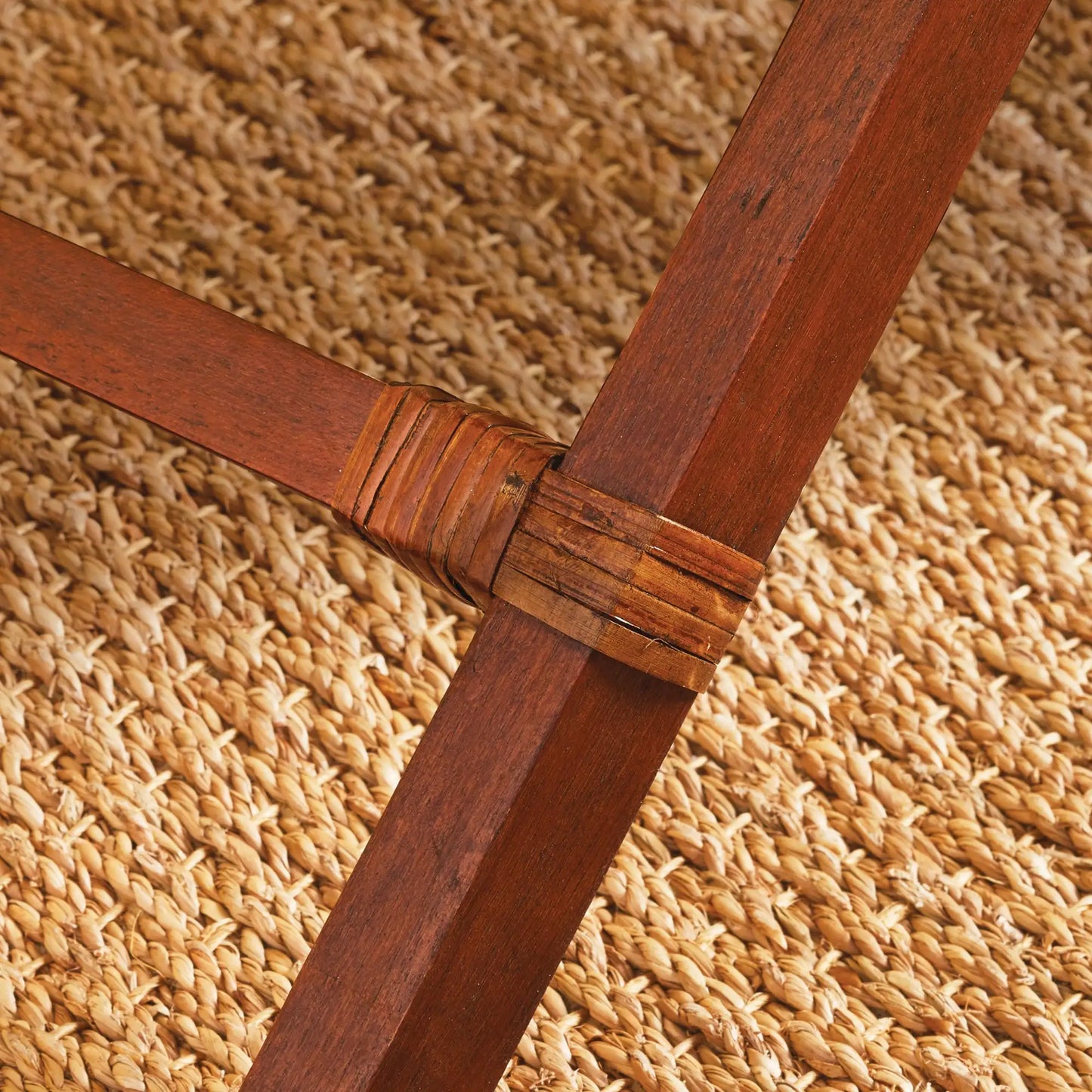 BURMA RATTAN BUTLER TRAY TABLE - view 4