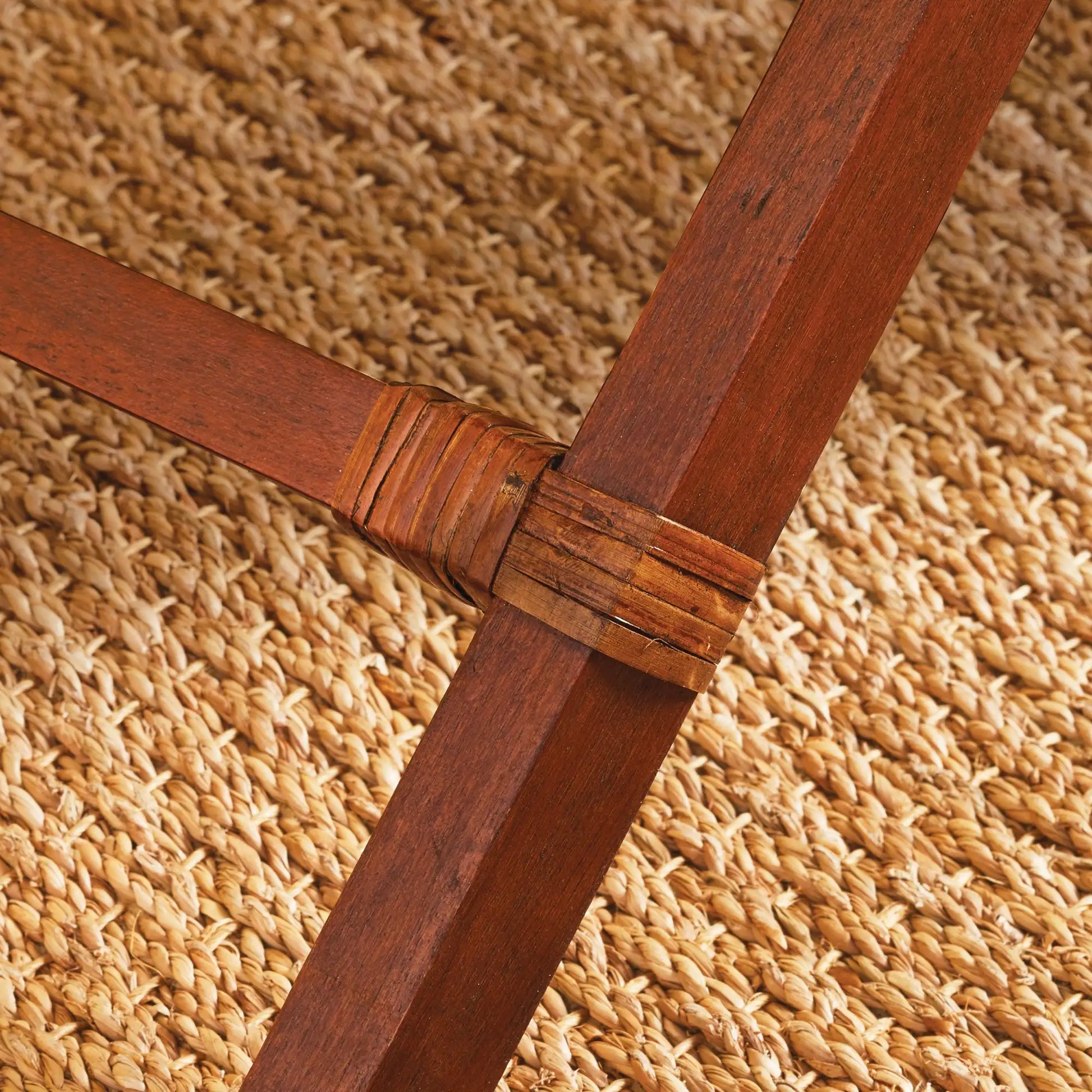 BURMA RATTAN BUTLER TRAY TABLE - view 4