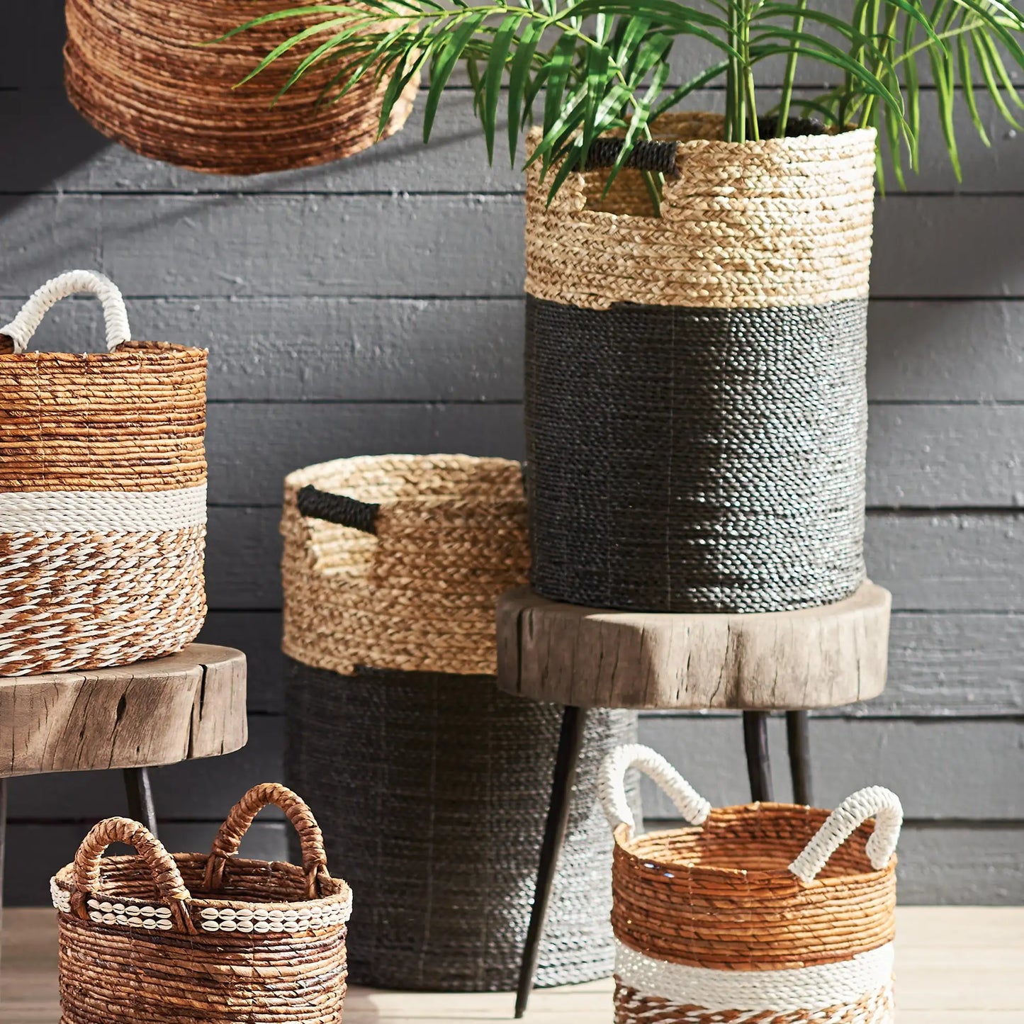 MADURA HAMPER BASKETS, SET OF 2 - view 2