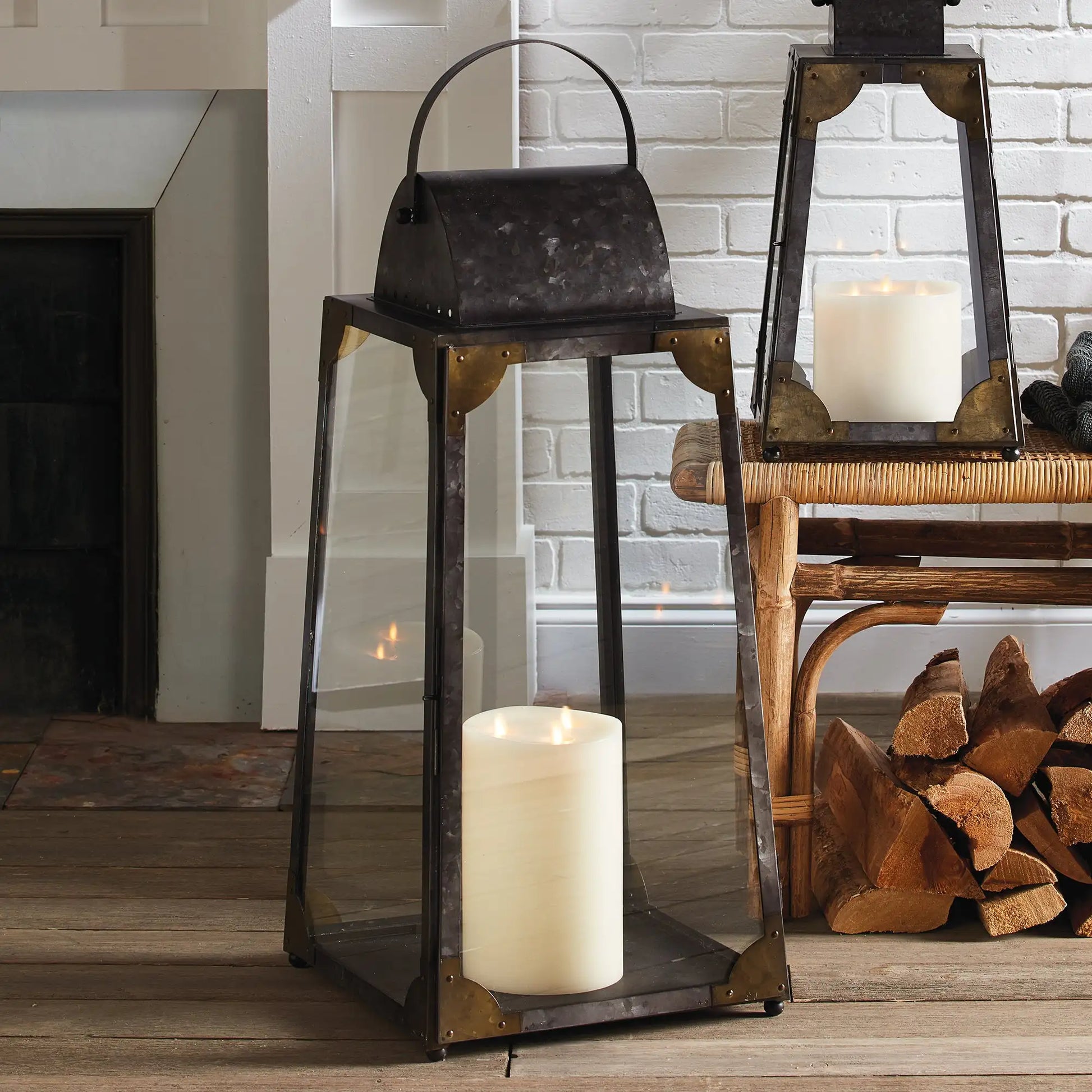 MADERA OUTDOOR LANTERN LARGE - view 2