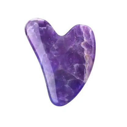 Gua Sha Amethyst Stone