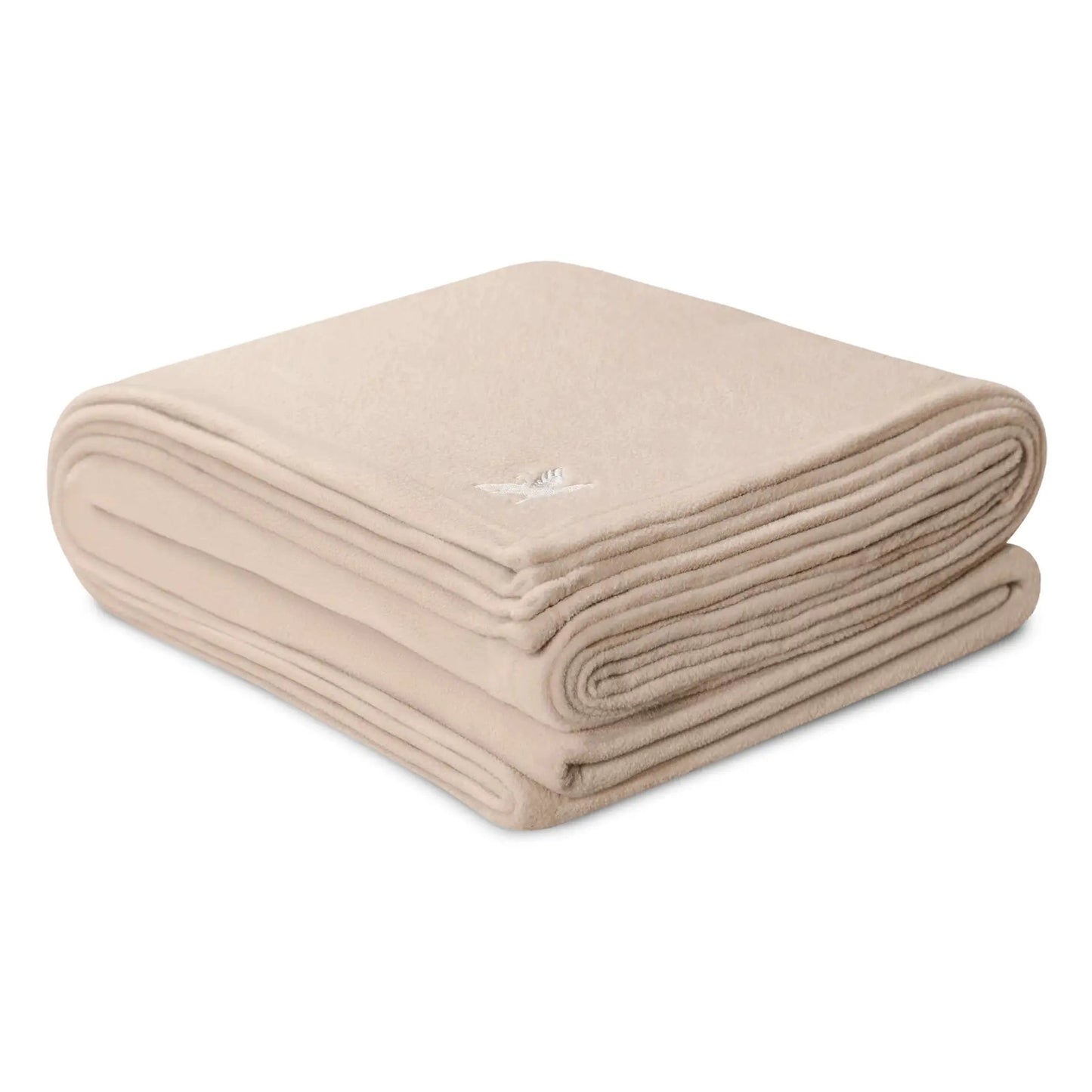 Boca Terry Polar Fleece Blanket - King - Vanilla