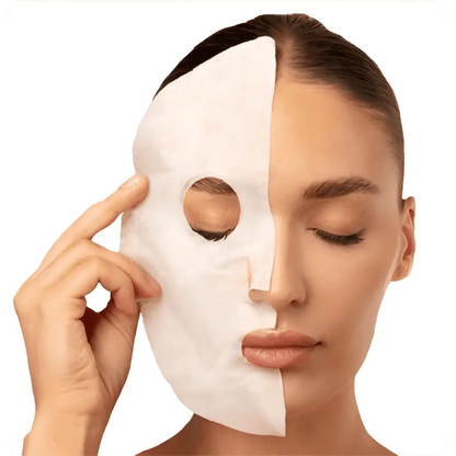 Martinni Beauty Resurfacing Pumpkin Sheet Mask, 1.69 oz pumpkin enzyme AHA sheet mask for dull uneven skin