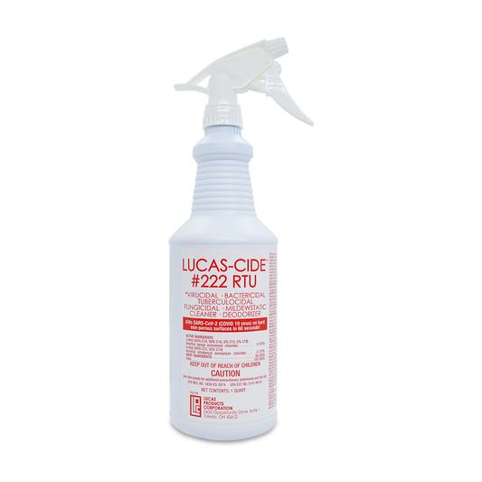 LUCAS-CIDE #222 RTU Disinfectant – 32 oz