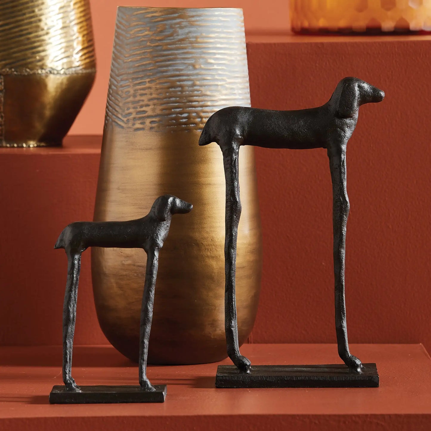 TWO HOUNDS, SET OF 2 - view 2