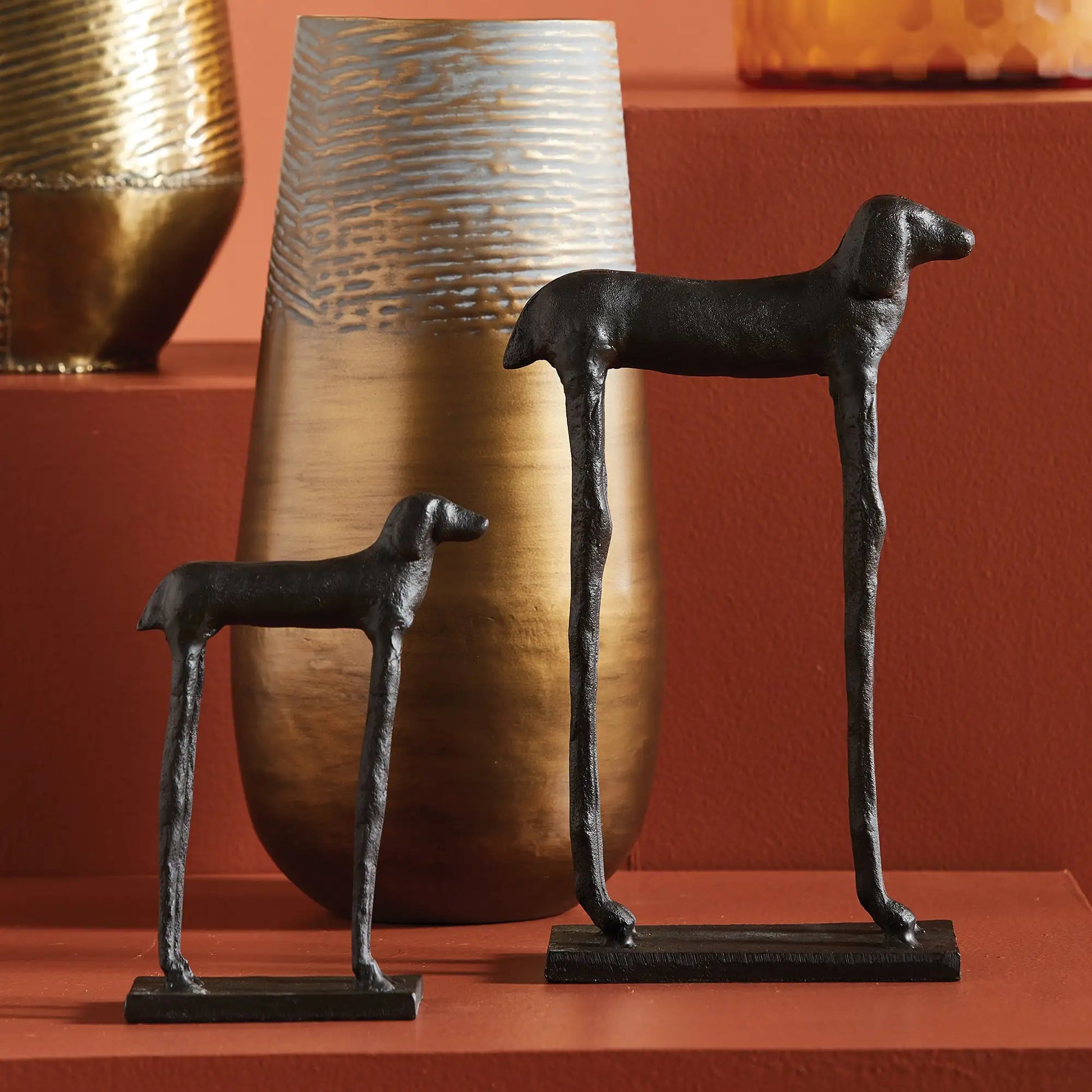 TWO HOUNDS, SET OF 2 - view 2