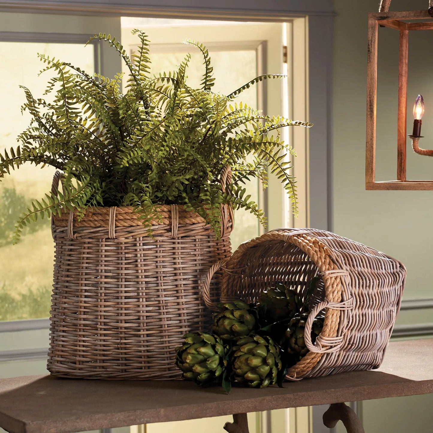 SONOMA HARVEST BASKETS, SET OF 2 - view 2