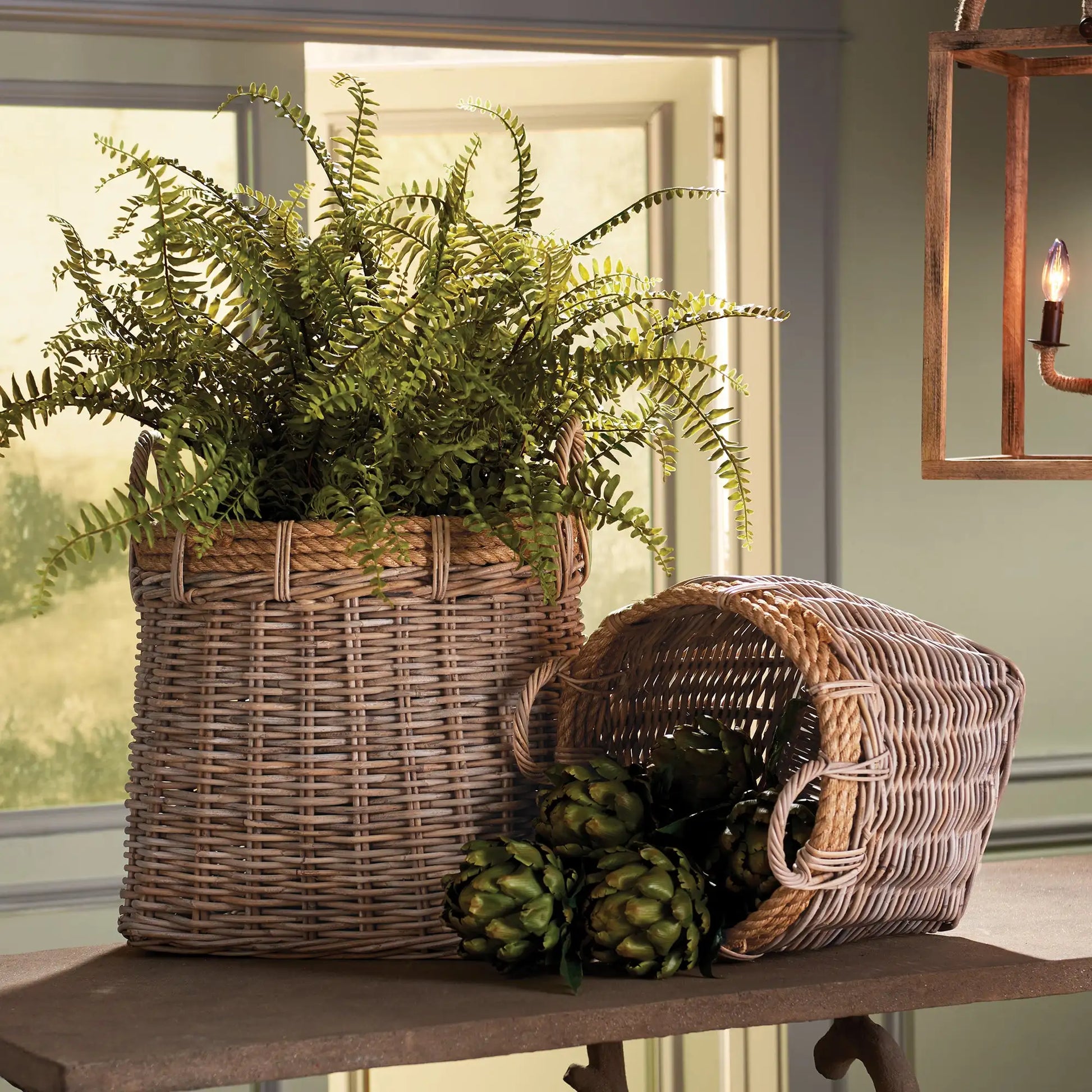 SONOMA HARVEST BASKETS, SET OF 2 - view 2