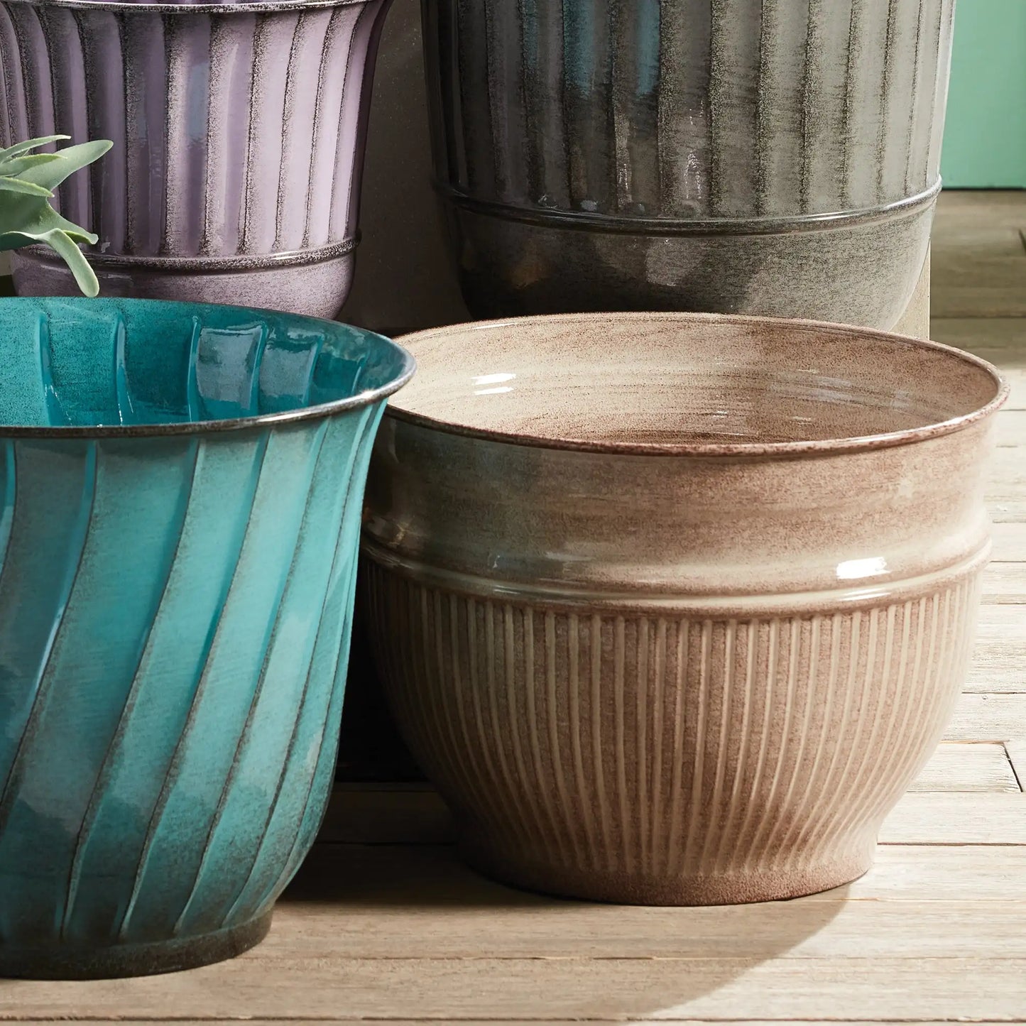 CAMELIA POTS, SET OF 3 - view 2