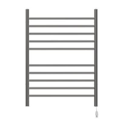 Amba Radiant Straight towel warmer, plug-in front view
