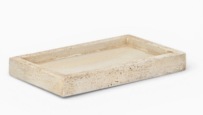 Rectangular Stone Tray 9.75 Inches