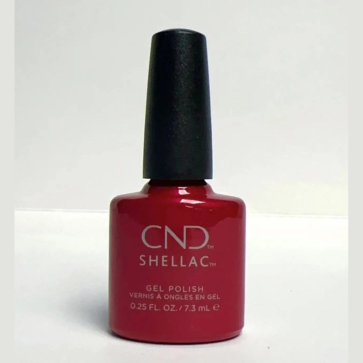 CND SHELLAC Red Baroness .25 fl oz gel polish bottle
