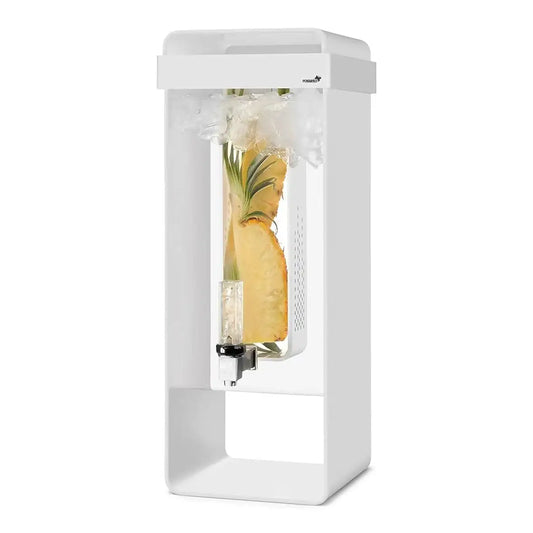 Infusion 3 Gal. White Beverage Dispenser- 1 EA 11.35 L