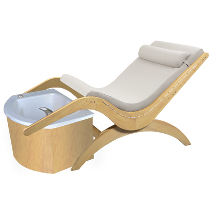 S Pedi-Lounge White