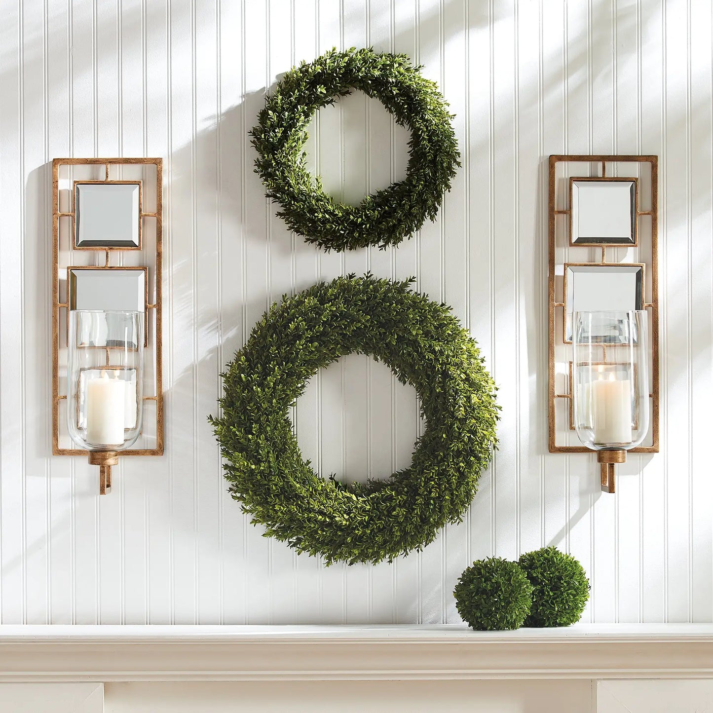 BARCLAY BUTERA WILSHIRE WALL CANDLE SCONCE - view 2
