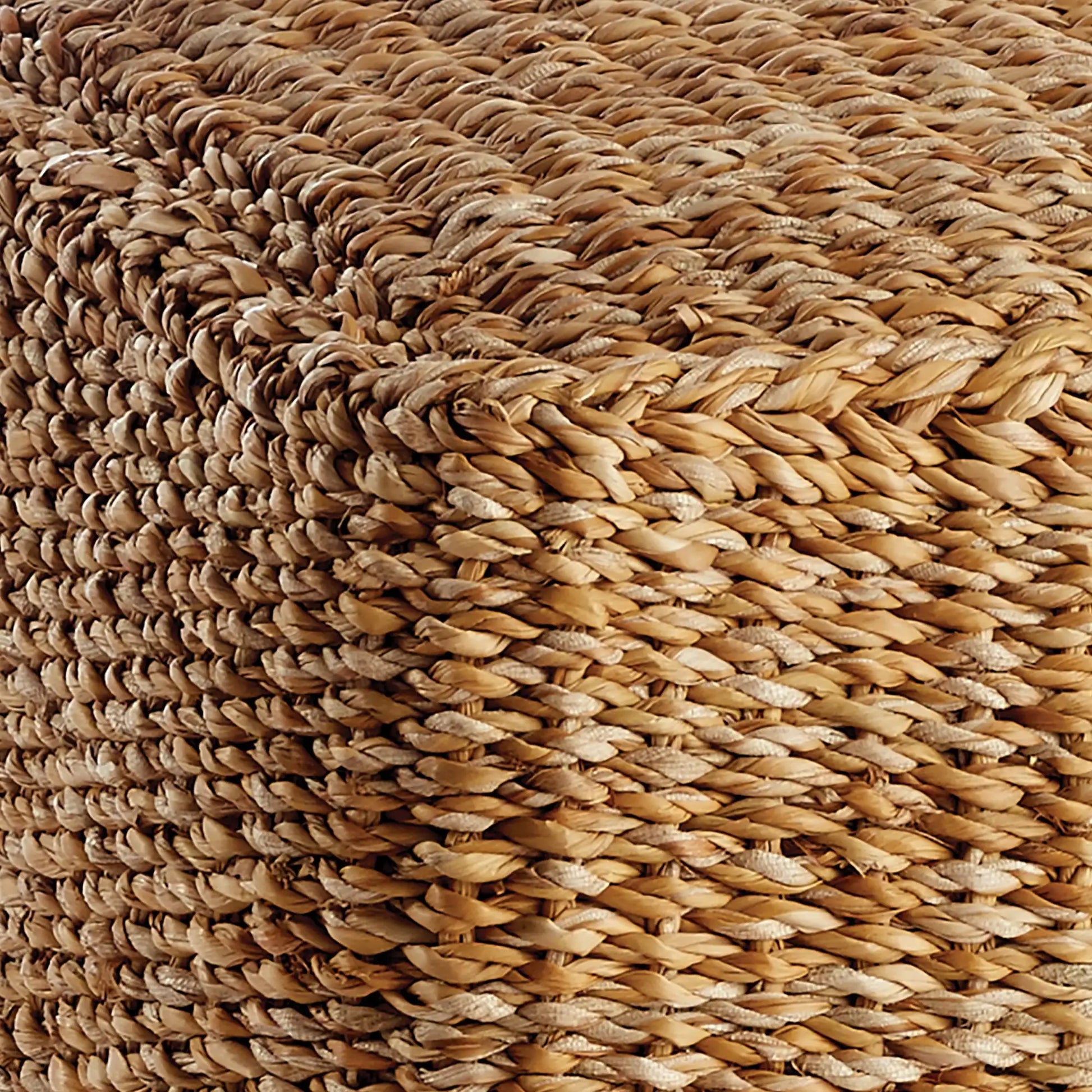 SEAGRASS SQUARE POUF - view 2
