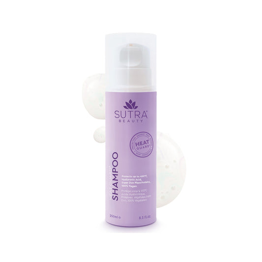 SUTRA Heat Guard Shampoo bottle, sulfate free daily cleanser
