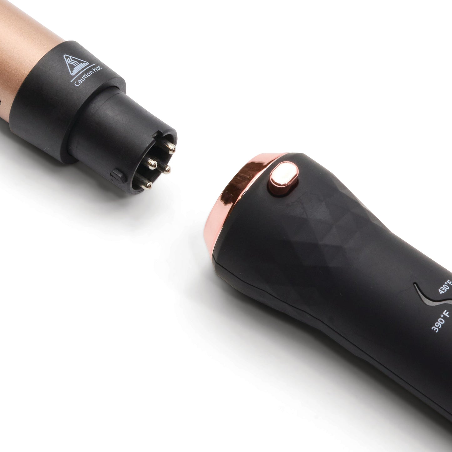 Interchangeable Clipless Curler Attachments - 3 Sizes Included
