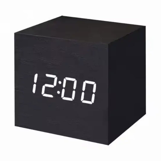 Modern Wooden LED Clock