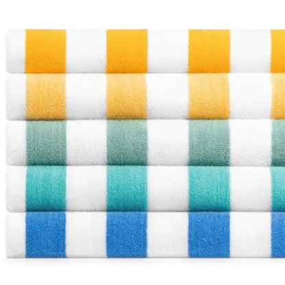 Boca Terry Cabana Stripe Pool Towel 30 x 70 - Gold