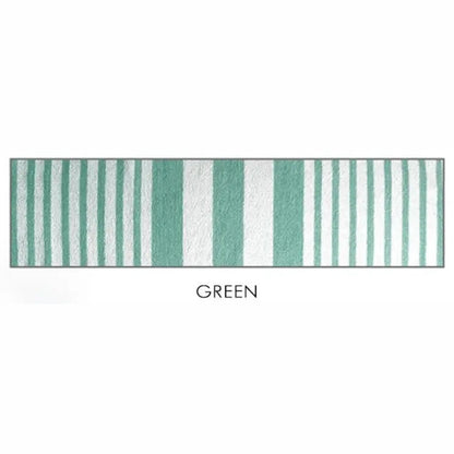 Boca Terry Tropical Stripe Pool Towel 32 x 70 - Green