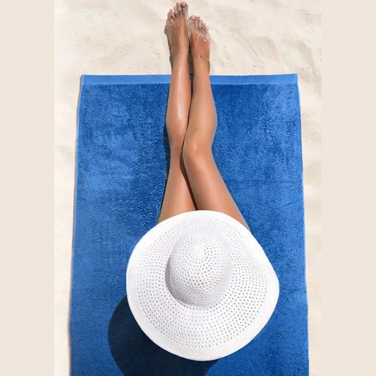 Boca Terry Color Pool Towel 27 x 54 - German Blue