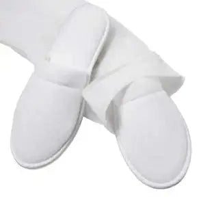 Boca Terry Woven Slipper Bag w/ Draw String