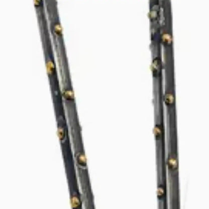 Black & Gold Dot Tong