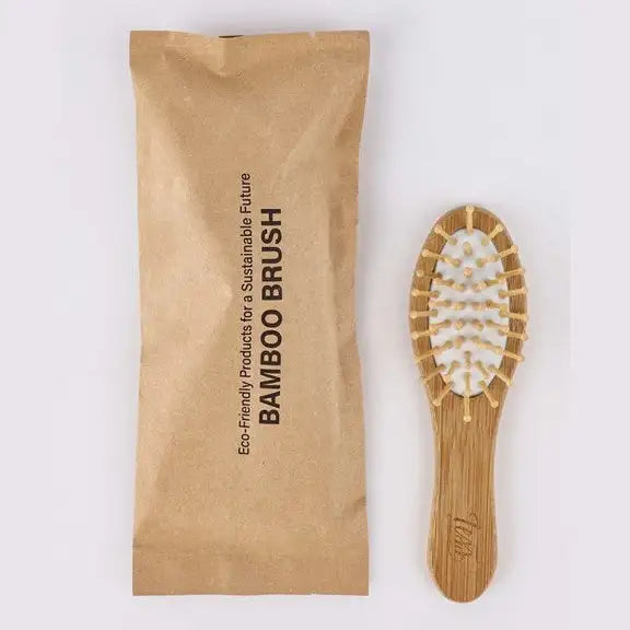 Tess bamboo 6 inch hair brush case of 200 for hotel and resort guest amenities