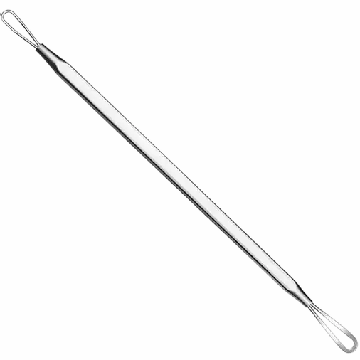 Double Loop Stainless Steel Extractor 4"
