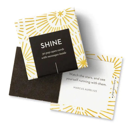 THOUGHTFULLS - SHINE Pop-open Affirmation Card Deck