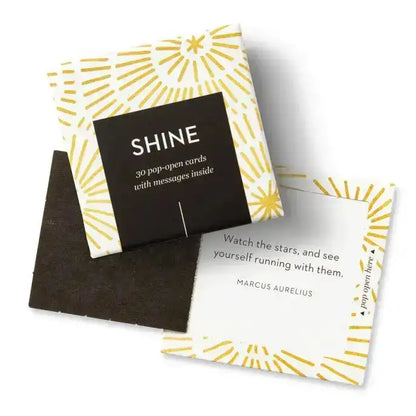 Thoughtfulls - SHINE Pop-open Affirmation Cards - 30 Count