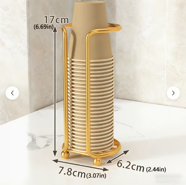 Cup Dispenser with Wire Base - Single